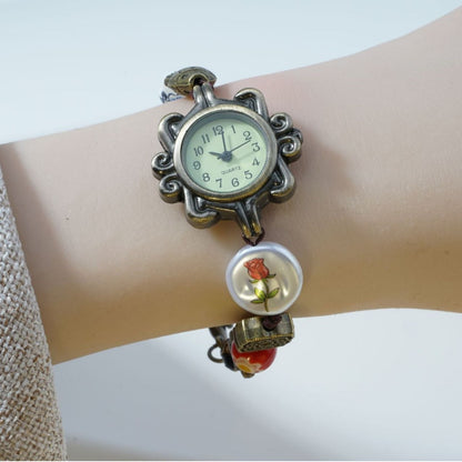 Retro Bronze Rose Watch