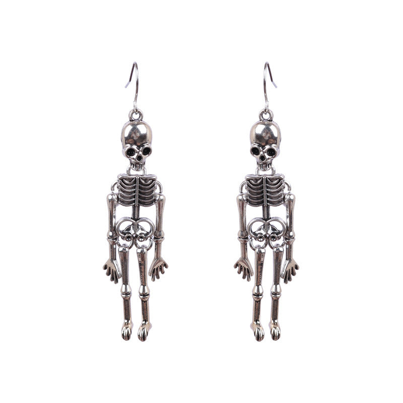 Halloween Punk-style Skull Earrings