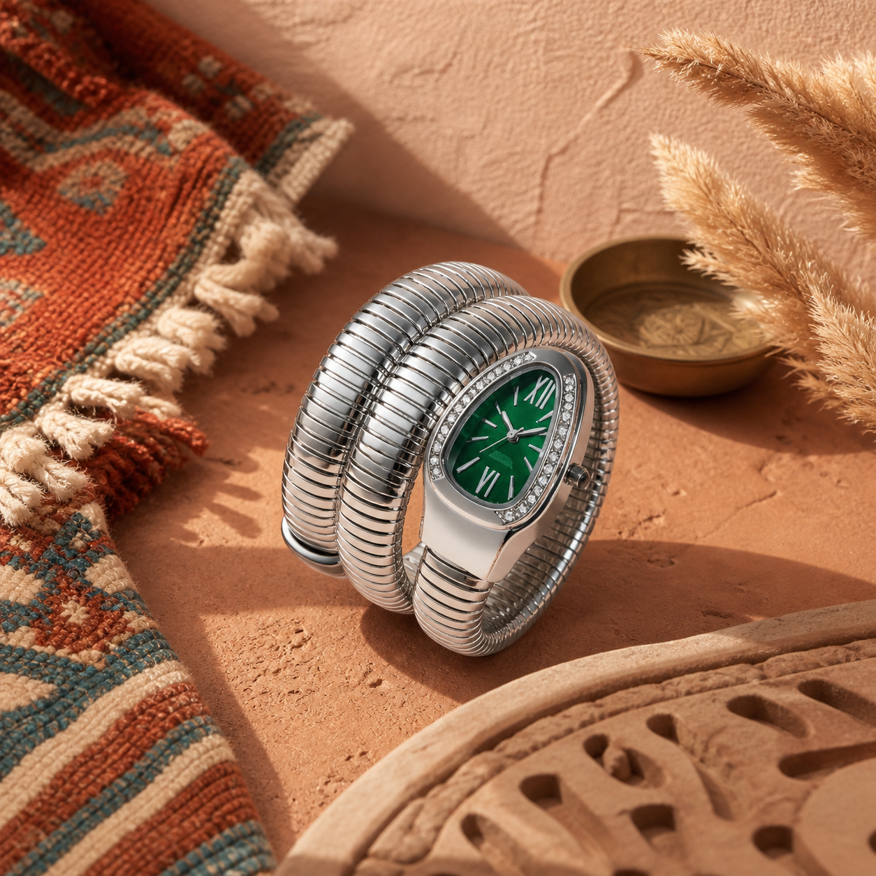 Snake-shaped Bracelet watch