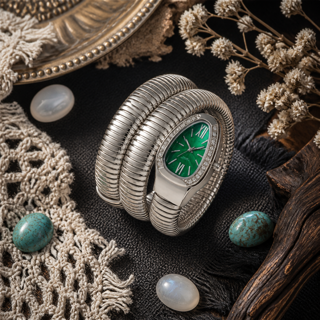 Snake-shaped Bracelet watch