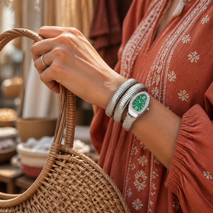 Snake-shaped Bracelet watch