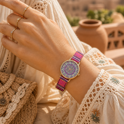 Ins Hit Product Boho Colored Watch