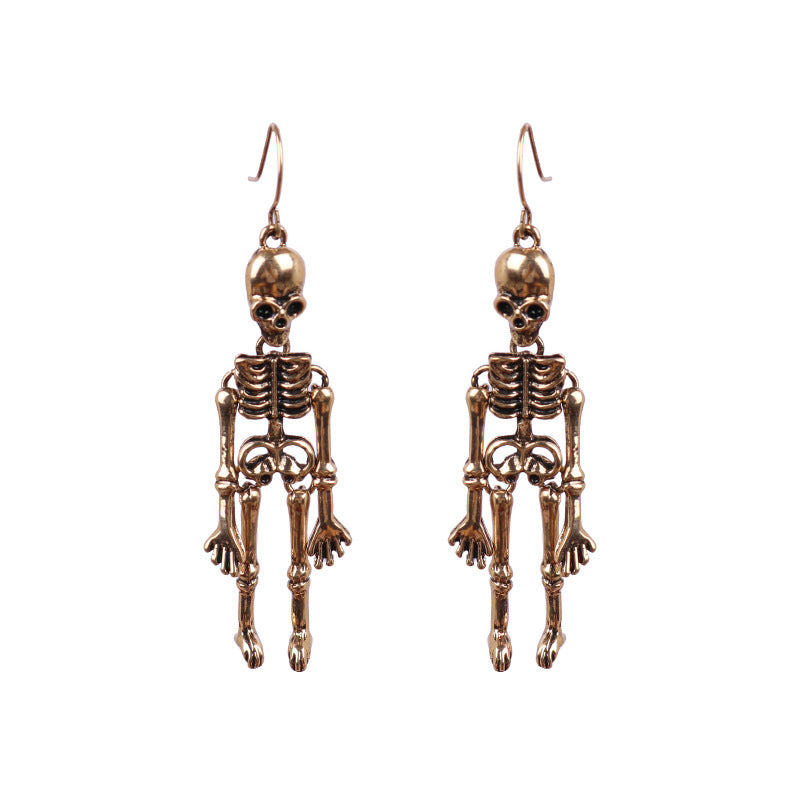 Halloween Punk-style Skull Earrings