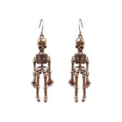 Halloween Punk-style Skull Earrings