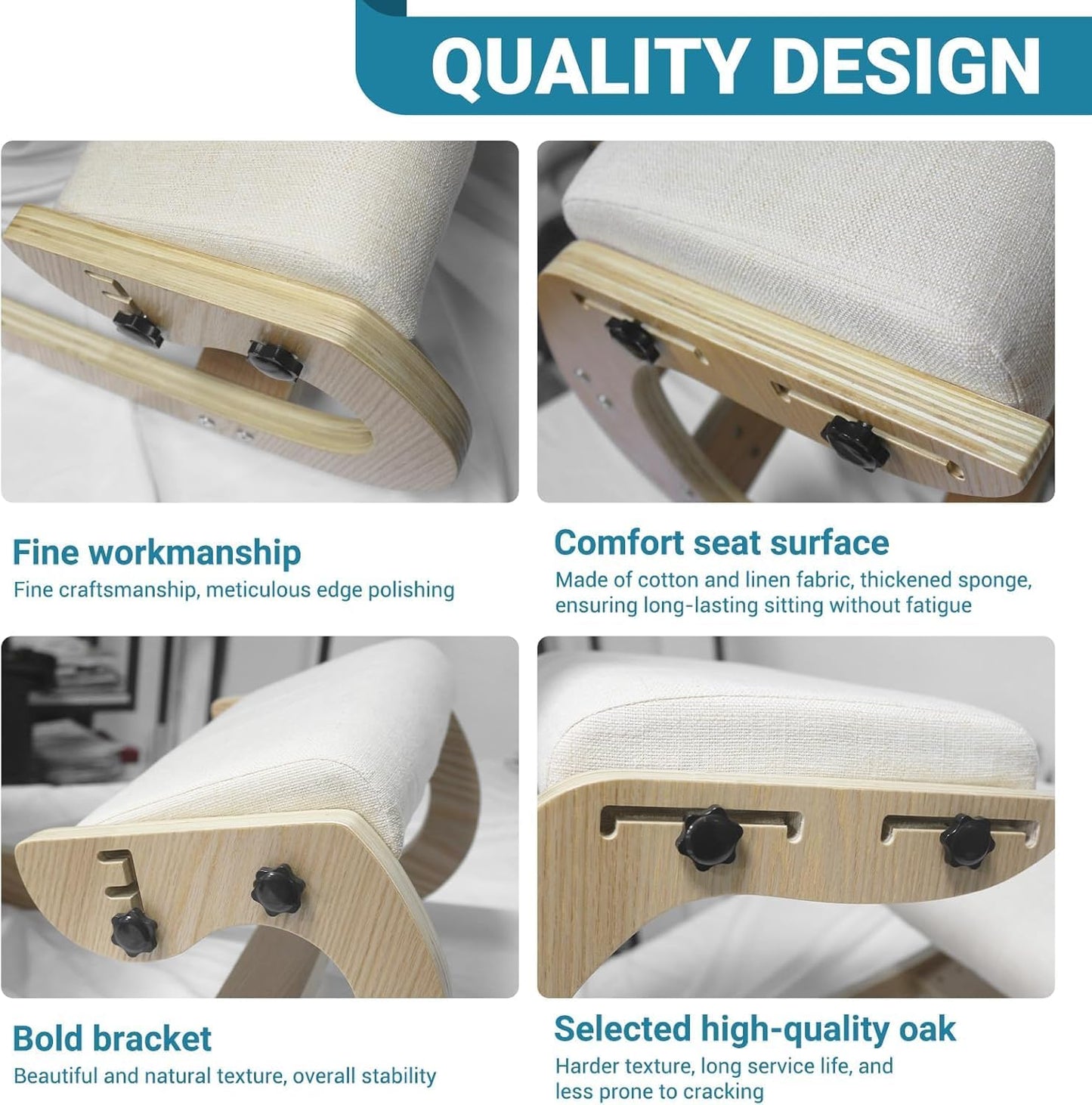 Chiesma | Ergonomic Office Chair, Kneeling Chair