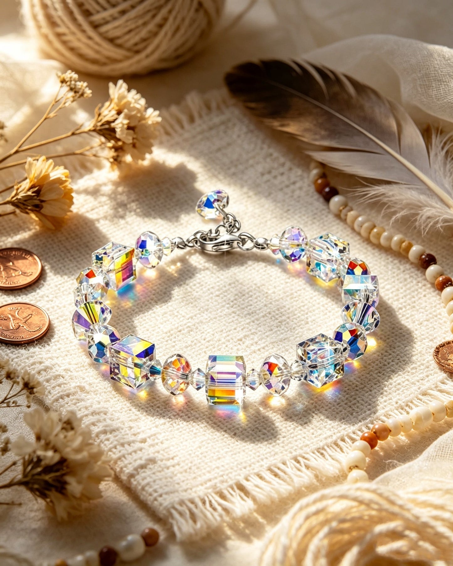Fashion Square Crystal Bracelet