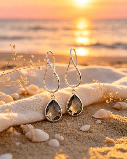 Minimalist Waterdrop Hollow Earrings