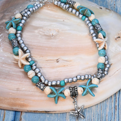Boho Vacation Style Shell Anklet