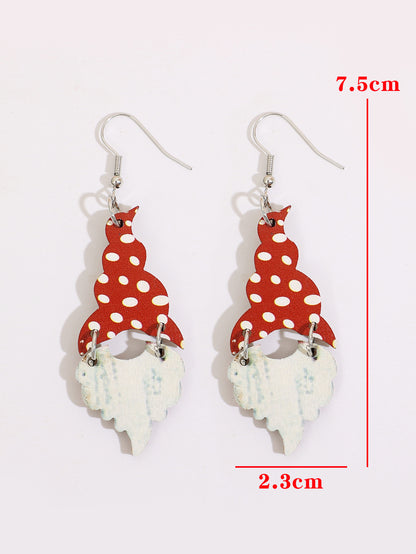 Simple Bohemian Christmas Earrings