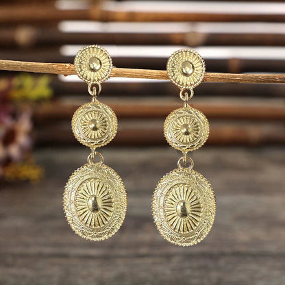 Retro Bohemian Pattern Earrings