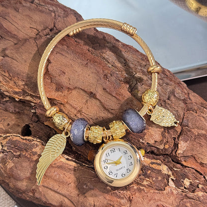 DIY Beaded Pendant Watch