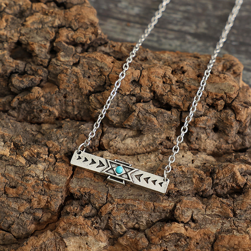 Single Arrow Pendant Necklace