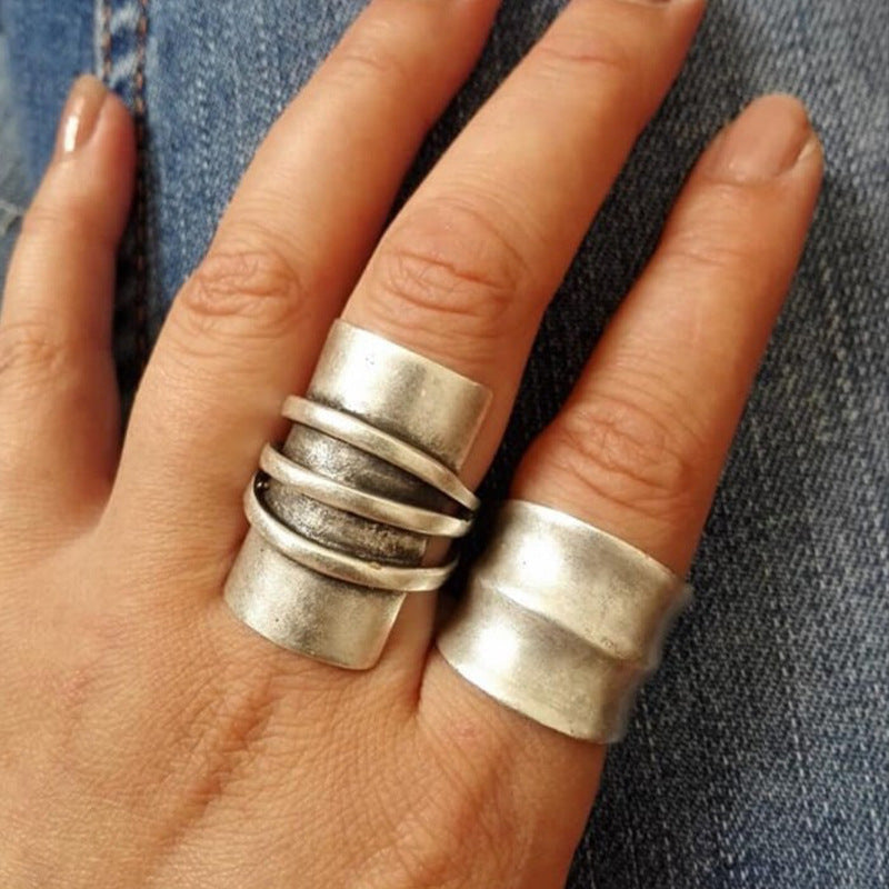 Exaggerated Circle Statement Ring