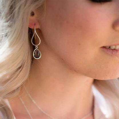 Minimalist Waterdrop Hollow Earrings