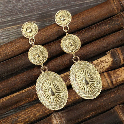 Retro Bohemian Pattern Earrings
