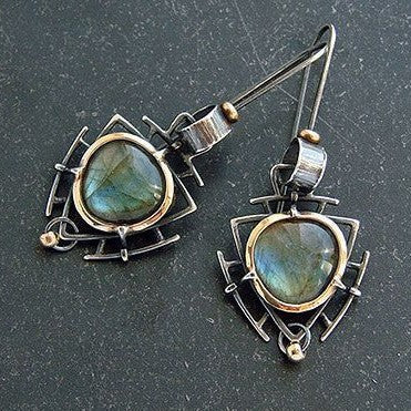 Heart-Shaped Unique Earrings