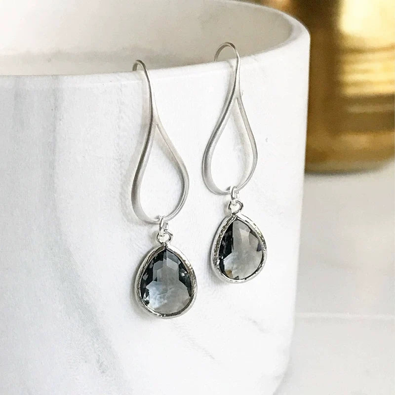 Minimalist Waterdrop Hollow Earrings
