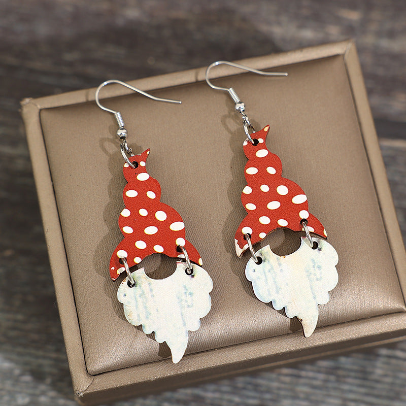 Simple Bohemian Christmas Earrings