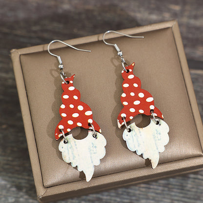 Simple Bohemian Christmas Earrings
