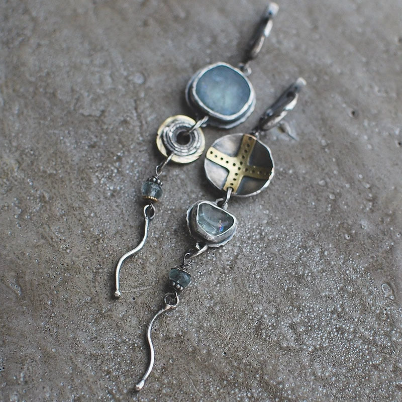 Asymmetric Long Earrings
