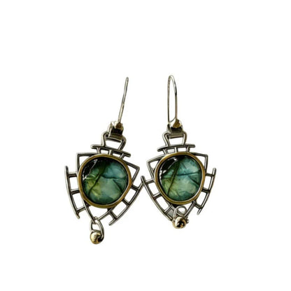 Heart-Shaped Unique Earrings