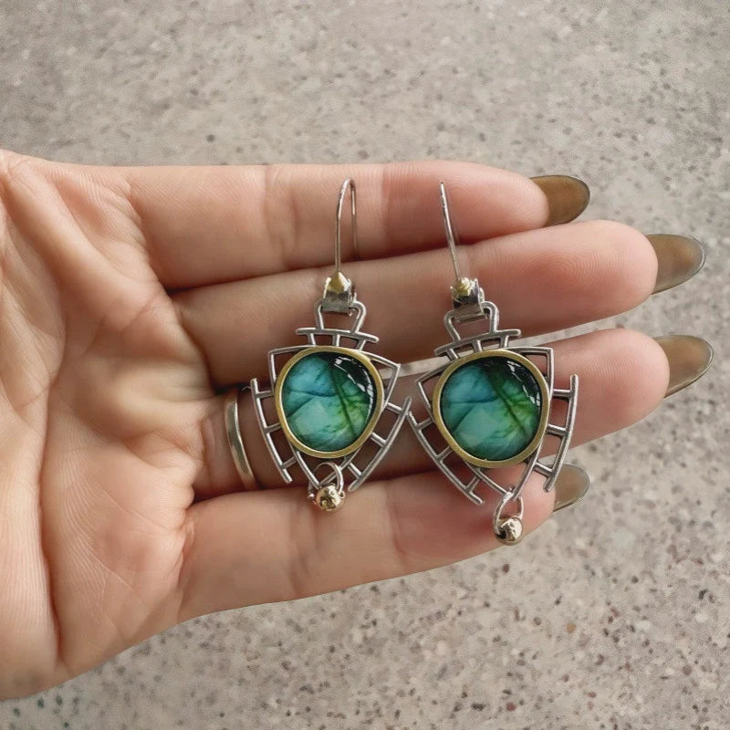 Heart-Shaped Unique Earrings
