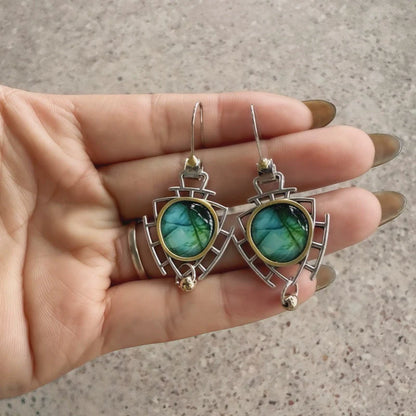 Heart-Shaped Unique Earrings