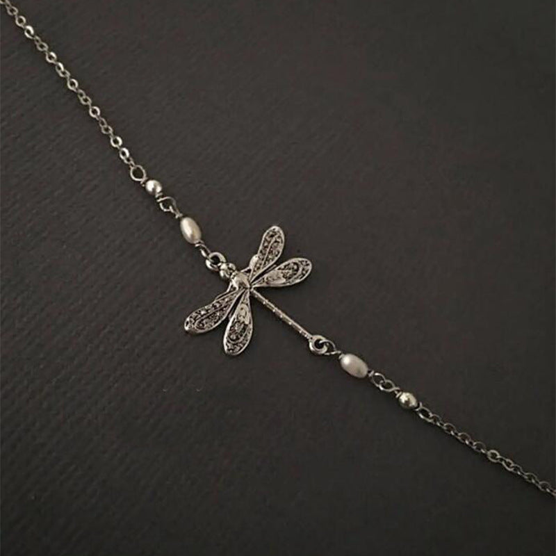 Stylish Dragonfly Anklet