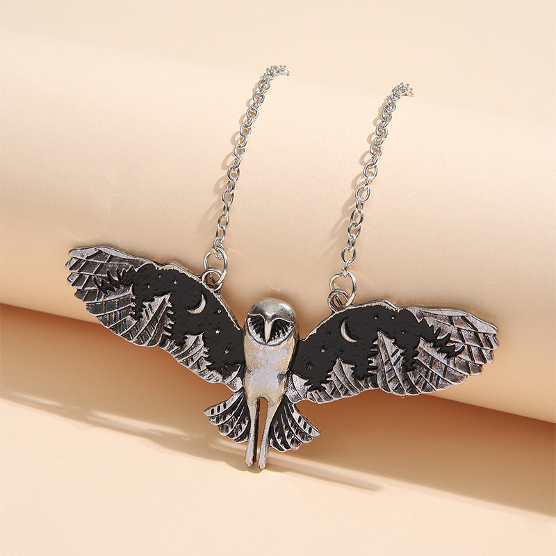 Retro Owl Necklace
