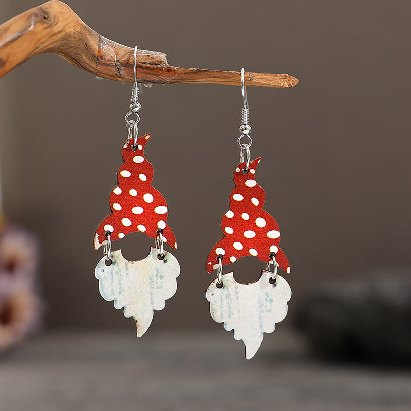 Simple Bohemian Christmas Earrings