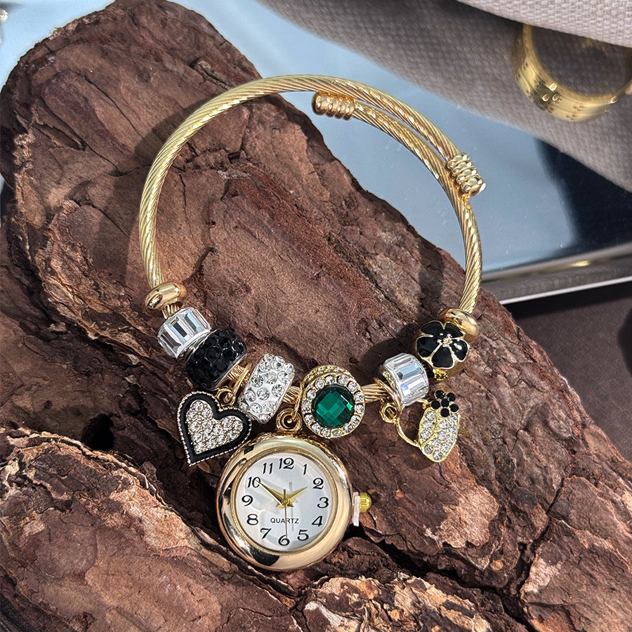 DIY Beaded Pendant Watch