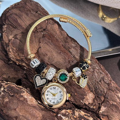 DIY Beaded Pendant Watch