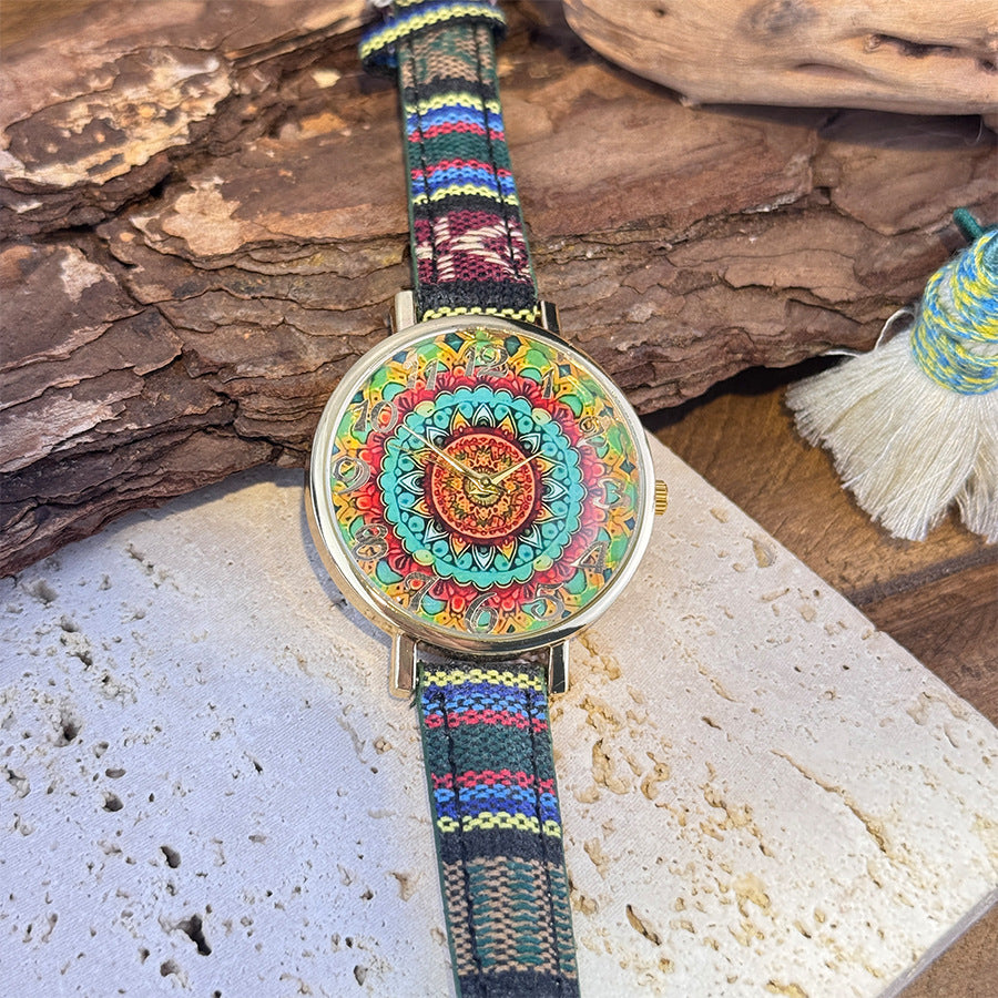 Ins Hit Product Boho Colored Watch