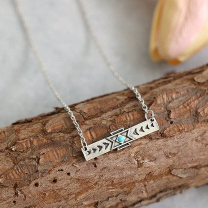Single Arrow Pendant Necklace