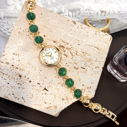 Tiger-Eye Stone Watch Bracelet