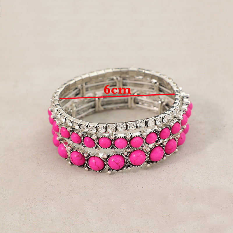 Bohemian Style Turquoise Bracelet