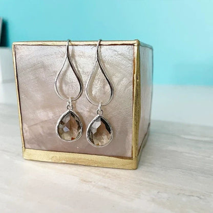 Minimalist Waterdrop Hollow Earrings