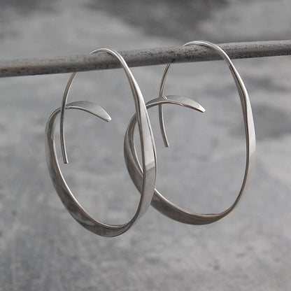 Exaggerated Geometric Irregular Earrings