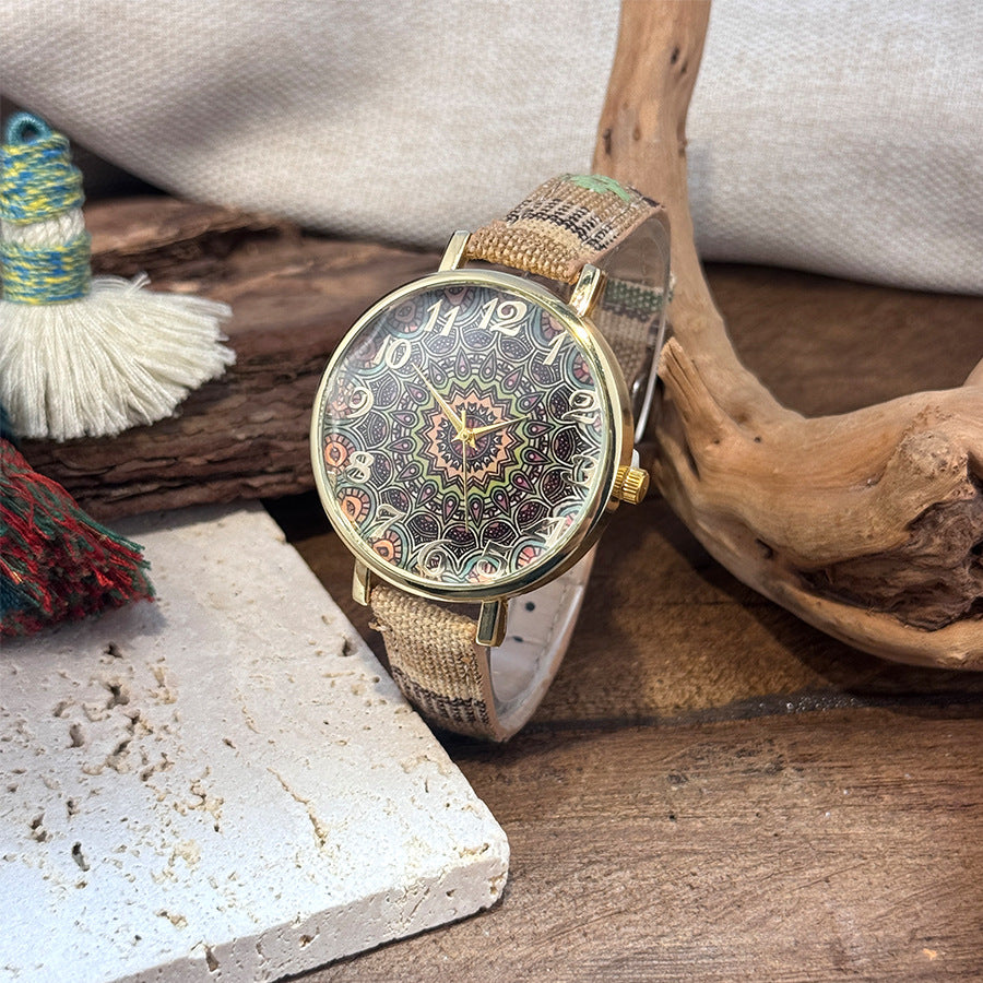 Ins Hit Product Boho Colored Watch