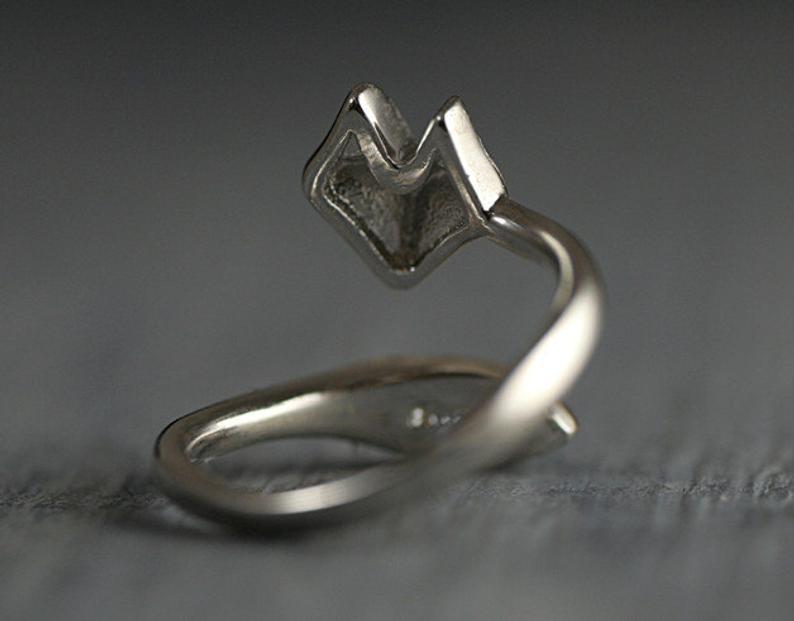 Fashionable Little Fox Opening Ring