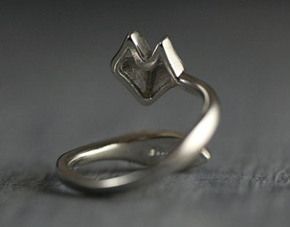 Fashionable Little Fox Opening Ring