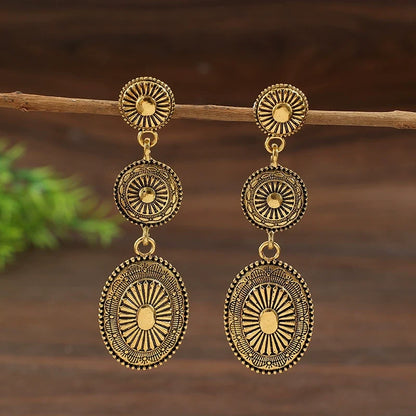 Retro Bohemian Pattern Earrings