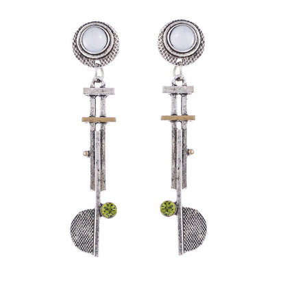 Moonstone Pearl Earrings