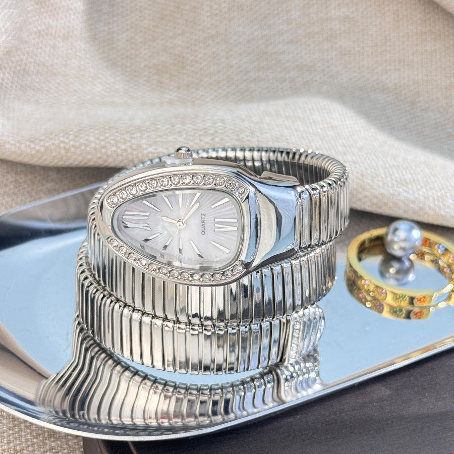 Snake-shaped Bracelet watch
