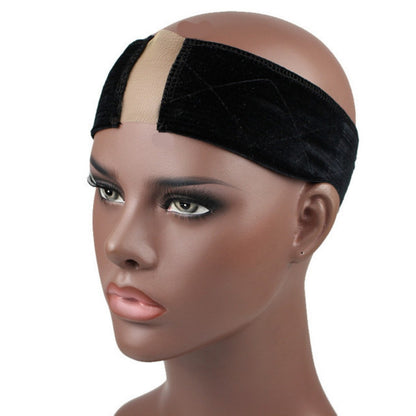 Chiesma Non-Slip Wig Grip Band — Velvet & Lace, Secure Fit Without Glue