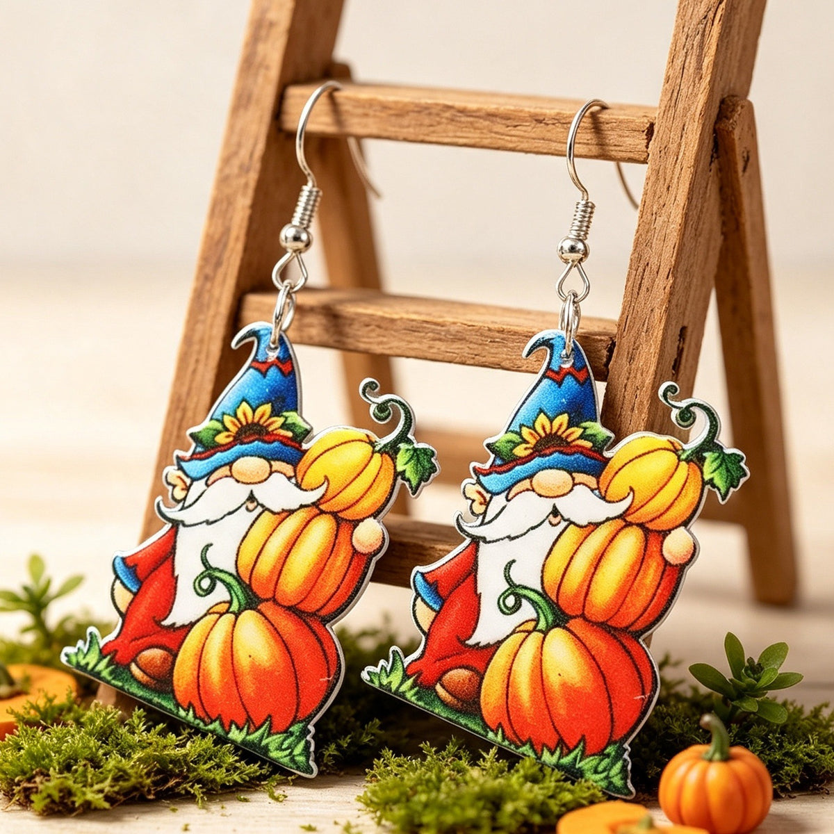 The White-bearded Old Man's DIY Earrings