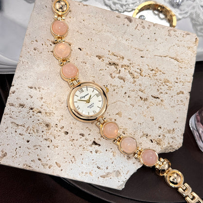 Tiger-Eye Stone Watch Bracelet