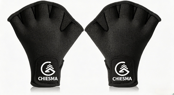 CHIESMA 3mm Neoprene Waterproof Swimming Gloves Warm Thermal for Diving Snorkeling Surfing Kayaking Water Sports