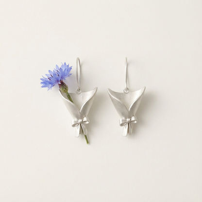 Chiesma Bouquet Earrings — Earrings Made for Your Own Flowers