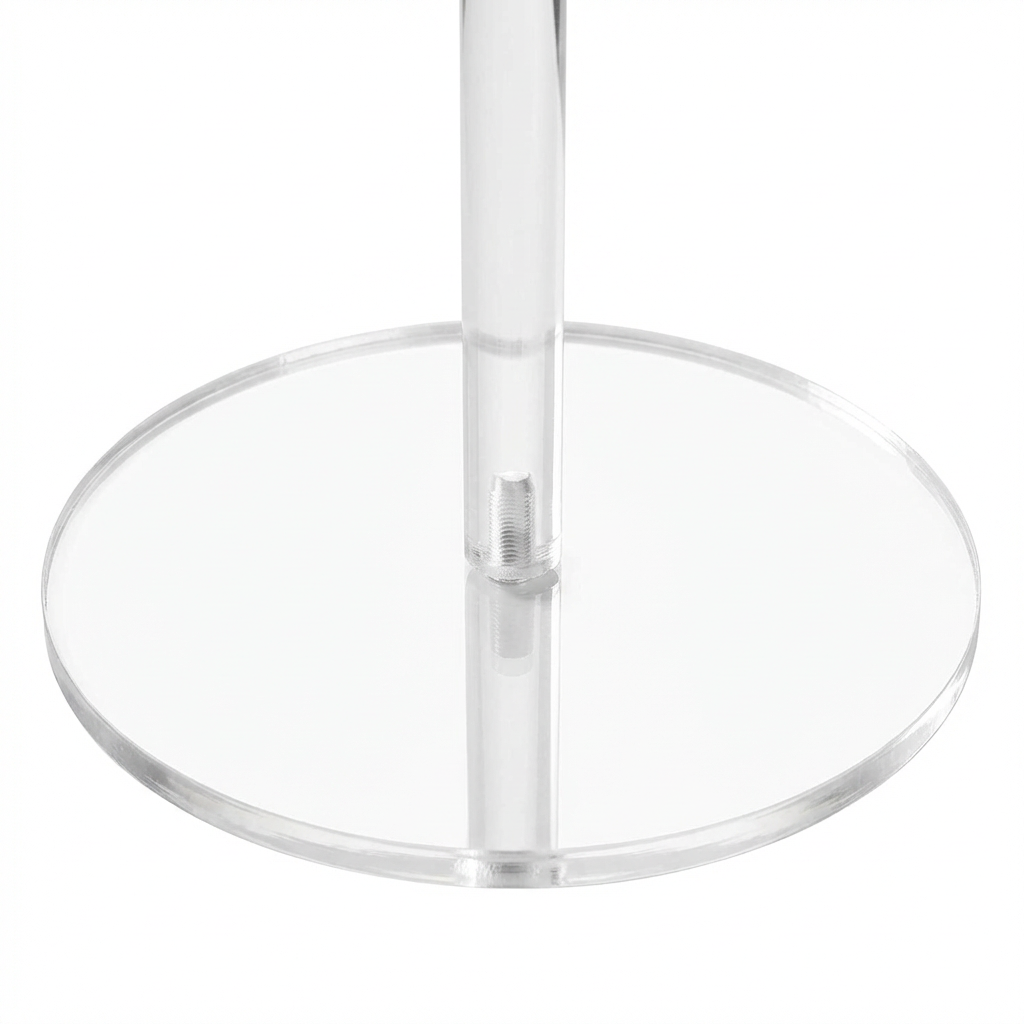 CHIESMA Premium Acrylic Wig Stand - 16" Professional Dome Display & Storage Holder